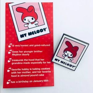 Sanrio My Melody Pin of the Month JAN 2017 Limited